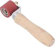 Detail Seam Roller High Temperature Resistant Pressure Wheel 260°C with Ergonomic Beechwood Handle for PVC Welding and Tarpaulin Membranes