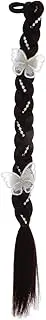 COMPUKAS Natural Looking Braided Ponytail Extension Deep Braid Hair Extensions for Ponytails Stylish and Braid Hairpiece for Effortless Styling and