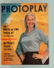 MAG: Photoplay-Doris Day-Dean Martin-Jerry Lewis-Bob Wagner-7/1954