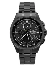 Citizen Attesa Radio-Controlled Super Titanium Black Dial Eco-Drive BY1006-62E 100M Men's Watch