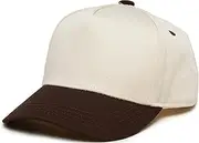 [Funky Junque] Kids Trucker Hat Baseball Cap - Two Tone Vintage Baby Baseball Cap, Infant Baseball Hat, Toddler Snapback Hat
