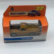 Matchbox Superfast #32 '70 El Camino Ute Gold MIB