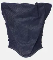 [Magda Butrym] Magda Butrym RE25 denim corset top AU 14 blue