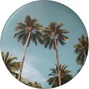 [VTCTOASY] Button Pins Badge 2.4 inch Cute Round Badge Pins Buttons Badges Personalized Name Tag Tall Tropical Palm Trees Badge Pinback Button Badges Fashion Pins Set for Men Women Backpack Office
