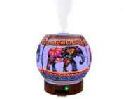 Handcrafted Ultrasonic Essential Oil Diffuser for Aromatherapy,Humidifier elepha