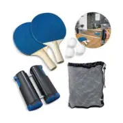 Professional Table Tennis Sports Trainning Set Racket Blade Mesh Net Ping Pong