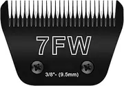 7FW Wide Blades for Dog Grooming Blades Compatible with Andis Dog Clippers Blades,Dog Clipper Blades Compatible with Oster A5,Wahl km10 Dog Clippers,Stainless-Steel Blade Sharp