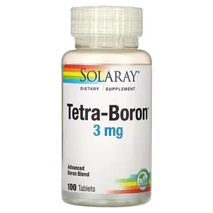 [iHerb] Solaray Tetra-Boron，3 毫克，100 片
