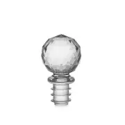 Prodyne Acrylic Gem Faceted Bottle Stopper w/ Airtight Silicone Seal