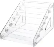 7-Layer Transparent Organizer,Clear Display Holder,Transparent Display Rack,Home Daily Use Shelf,Storage Shelf,Shelf Tray for Nail Polish,Essential Oils,Cosmetics,Lipsticks etc.