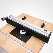 Wnew Woodworking Aluminium Router Table Profile Fence with Sliding Brackets Tools for Wood Work Router Table Saw Table D