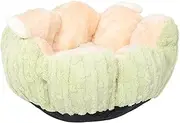 BESPORTBLE Cactus Cat Nest Dog Bed Fluffy Cat Bed Puppy Bed for Small Dogs Small Cat Bed Cat Bed Washable Cute Pet Bed Dog Couch Bed Pet Beds for Small Dogs Dog Sofa Bed Light Green Cotton