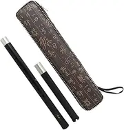 Vaguelly Traditional Flute Flutes Instruments for Adults Chinese Instrument Black