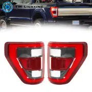 For Ford F150 2021-2023 Left&Right Side Tail Light w/ Blind Spot Tail Lamp LED (for: Ford)