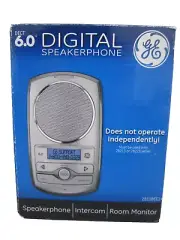 DECT 6.0 2-Way Silver Wireless Speakerphone/Intercom System For GE 28213 28223