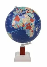 Replogle Wanderlust 12-inch Tabletop Globe, Blue