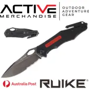 Ruike M195 Tactical Folding Knife - Black G10 Handle