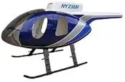 RC Helicopter MD500D 250 Pre-Painted fuselage for 250 Size Helicopters.Suitable for Align T-REX250 Police Blue Painting