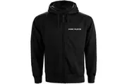 Pink Floyd Womens/Ladies Circle Logo Full Zip Hoodie (Black) - UTRO177