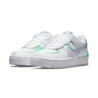 在飛比找博客來優惠-Nike Air Force 1 Shadow 白紫綠 休閒