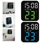 Multi Alarm LED Clock with Voice Activation and Temperature Monitoring
