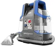 Vax CDCW-CSXA SpotWash Duo Spot Cleaner, Car, Upholstery, Sofa Carpet Cleaning Machine, Included Pet Tool & Solution Removes Spills & Stains, Portable and Compact Design, 1 Liter, Grey/Blue