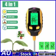 4-in-1 Digital Moisture Light Test Meter Analyzer Plant Garden Soil PH Tester"