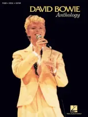 David Bowie Anthology Piano Sheet Music Guitar Chords Rock Songs Book