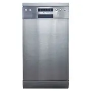 Domain 45cm Slimline 8 Place Stainless Steel Electronic Freestanding Dishwasher