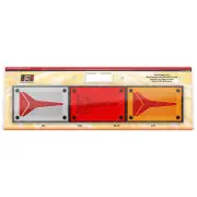LED Autolamps Stop Tail Indicator Reverse Reflector Light Coloured Lens Blister