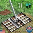 REAPALOT Lawn Leveling Rake, Lawn Leveler with Stainless Steel Long Handle, H