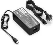 65W USB C Laptop Charger Adapter for Lenovo Thinkpad X1 Carbon T14 T480 T490 T580 T590 E580 E585 E590 E595 Yoga C740 720 730 720-13ikb 730-13ikb 910 Type C AC Power Adapter Cord