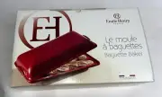 Emile Henry French Baguette Bread Baker Bleu Nuit Midnight Blue Made in France