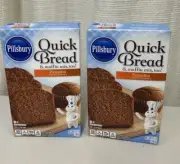 Pillsbury Quick Bread & Muffin Mix, Pumpkin , 15.6 oz - Pack of 2