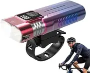 Scooter Lights for Night Riding - USB Rechargeable High Lumen Led -2000mAh Bright Bicycles Headlight, Water Resistant 4 Modes Headlamp for Cycling Safety