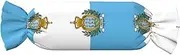 GaxfjRu Flag of San Marino print Men's Crewneck Sweater Soft Casual Sweaters for Men Classic Loose Fit Pullover Sweaters