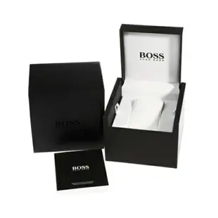 送禮首選★Hugo Boss Black簡約流線時尚皮帶女錶/H1502357 附提袋【全館滿額折價★APP下單4%點數回饋】