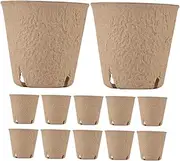 JOINPAYA 20pcs Planting Pots Durable Nursery Pots for Succulent Plants Stackable and Reusable Starter Containers for Gardeners Plant Lovers