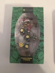 JOHN DEERE TRACTOR ORNAMENT SET 5 MINI MINIATURE ENESCO Tractors