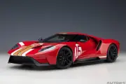 AUTOart 72927 1:18 Ford GT 2022 64 Prototype Heritage Edition ALAN MANN (red w/