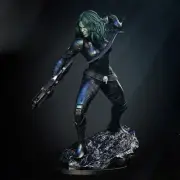GAMORA 1/8 1/6 1/4 3D print figure Model Kit Unpainted Unassembled GK