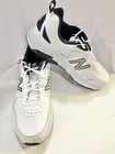 NEW BALANCE 857 Unisex White/blue 2E Wide Large Shoes Men's Sz. 16, Wo's Sz 17.5