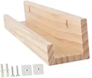 Fonowx Floating Shelf for Vinyl Albums and Kids Books on Wall