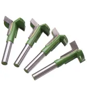 4Pcs 8Mm Shank T-Slot Router Bit Straight Edge Slotting Woodworking Cutter