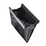Car Storage Bag Rear Seat Hanging Garbage Pocket Foldable Leather Waterproof (for: Volvo)