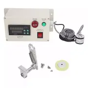 Digital Meter Counter W/Spring Bracket 6 Digits Roller Wheel Length Measuring