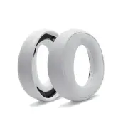 2-pack Headphone Sponge Covers for Sony Ps3 / Ps4 7.1 Gold - White
