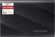 Samsung MU-PG1T0B/EU Portable SSD T9, 1TB, 2000MB/s Read, 2000MB/s Write, USB 3.2 Gen.2x2, External Hard Drive for Professional Users, Compatible with Mac, PC, Smartphone and 12K Cameras