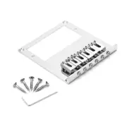 Adjustable Saddles 6 String Fixed Hardtail Bridge For Tele Telecaster Guitar K
