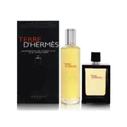 Terre D'hermes Eau De Perfume Spray Refillable 30ml Set 2 Pieces